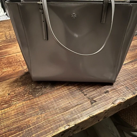Tory Burch Emerson Tote Gray NWT